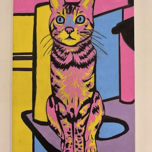 Chat pop art