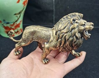 真鍮製のライオン像 - Etsy 日本