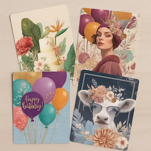 Vintage Garden Party – Digitales Kartenset