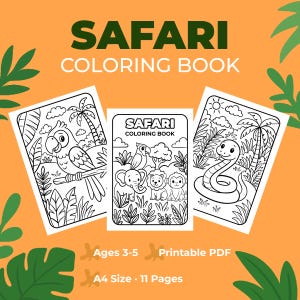 SAFARI Coloring Book
