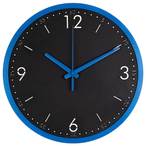 Wooden metal modern wall clock, Wall clock with numbers, Minimalist decorative clock, Kitchen wall clock, Wall clock silent, home gift