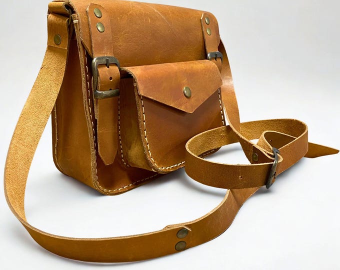 Handmade Crossbody Satchel for Men & Women