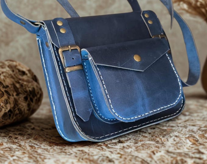 Handmade Crossbody Shoulder Bag for Men & Women