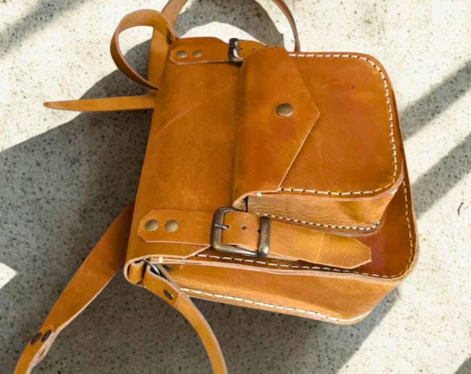 Handmade Crossbody Satchel for Men & Women