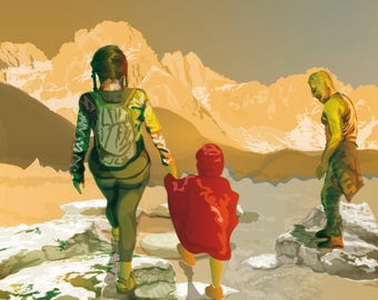 Towards the Light – Illustrated Excursion in the Golden Mountains