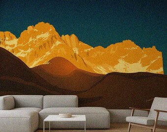 Dolomites - AI scalable and printable file