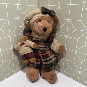 Dan Dee Collectors Choice Teddy Bear w/Baby Plush