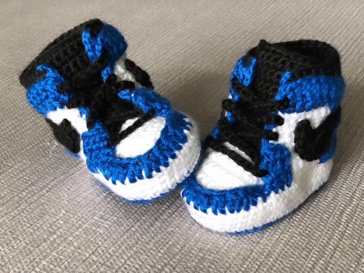 blue and black and white ones