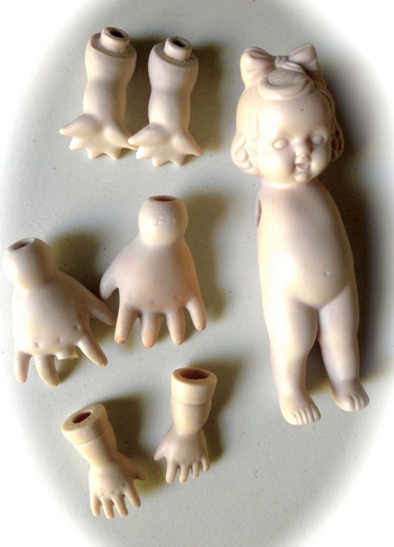 bisque doll parts