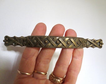 Salvaged Old World Drawer Pull Each Sold Separately 1960s Bronze Decor Furniture Supplies