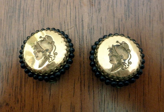 Gold 1940s Victorian Revival Clip On Earrings Regency Etsy Gold 1940s Victorian Revival Clip On Earrings Regency Etsy