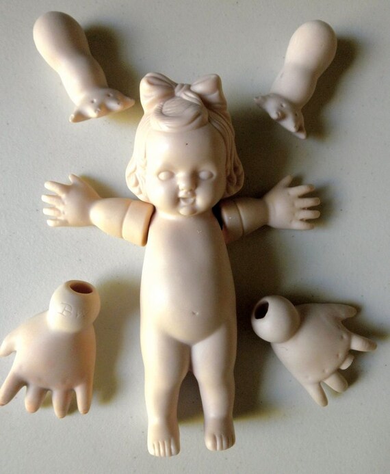 bisque doll parts