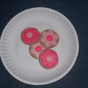 Felt Tea Party Cookies