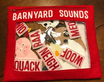 Barnyard sound matching game