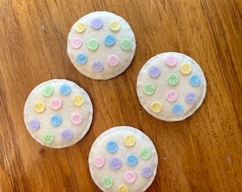 Felt Tea Party Cookies