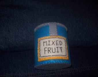 Felt Mixed Fruit can