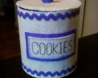 Felt Cookie Jar for Liz Only