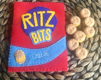 Felt Mini Cheese Crackers