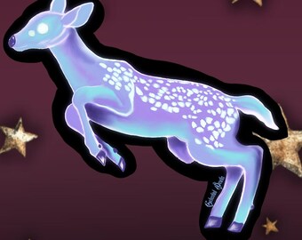 Mystic Fawn klistermärke dekal