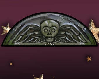 Memento Mori / Adesivo Gotico