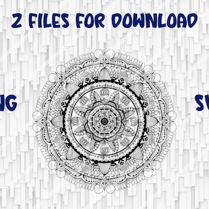 Cuss Words Mandala PNG SVG Sublimation Downloads - Etsy