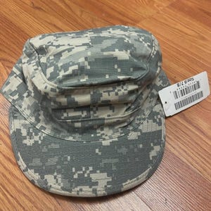 Vintage Military patrol  Digi Acu Hat Size  6 7/8 , Army Cap