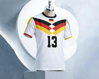Custom Germany Soccer Jersey Set, Personalized Name Number Football Kit, Germany Fan Shirt Shorts