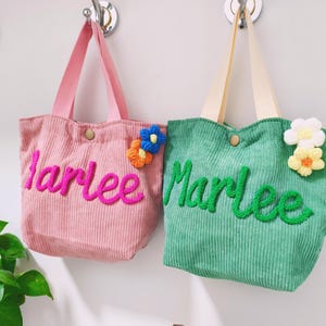 Custom Name Kids Handbag,Personalized Handbags,Custom Gift for Girls & Boys,Children&#39;s handbags, Traveling Handbag, Baby Name Gift