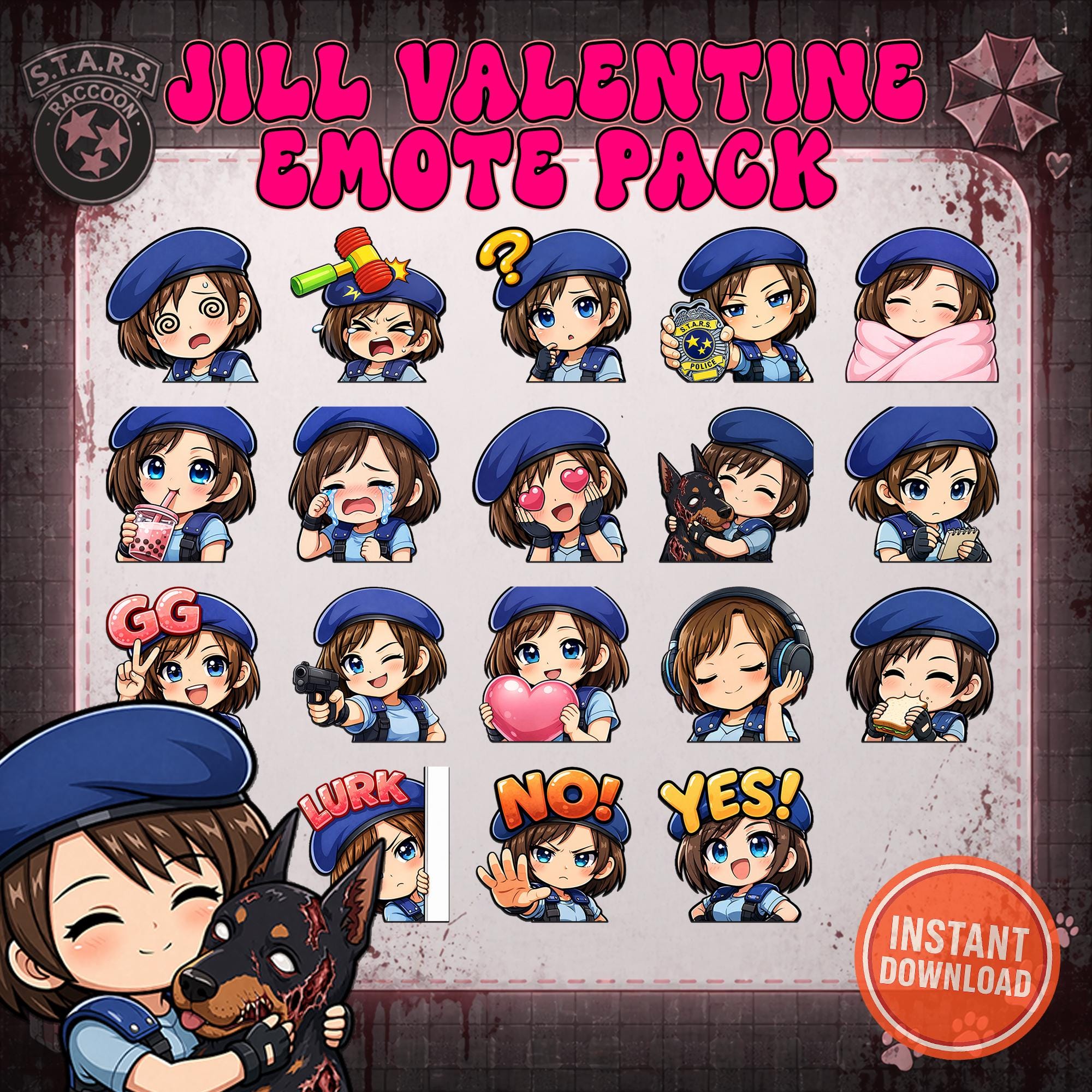Jill valentine - Etsy 日本