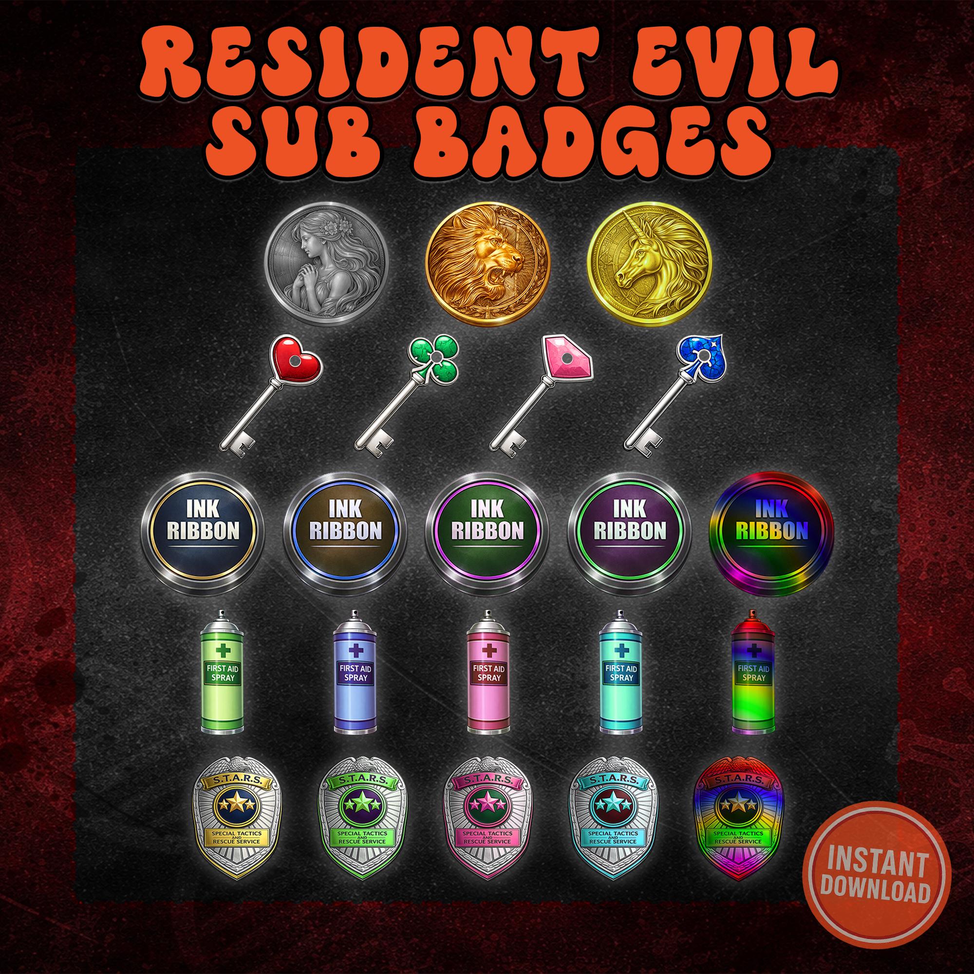 Resident evil stars badge - Etsy 日本
