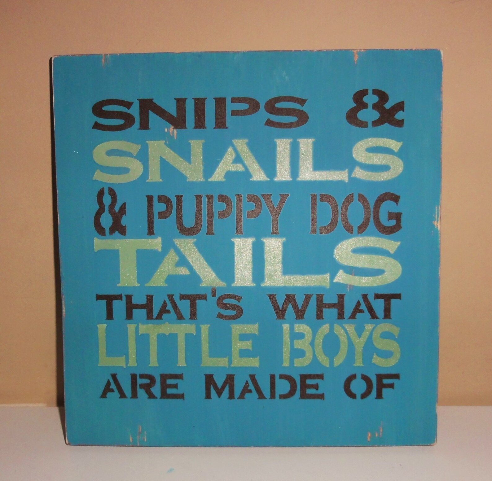 Snips and Snails and Puppy Dog Tails Baby Boys Bedroom Room Etsy