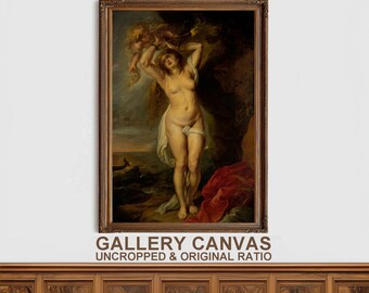 Rubens: Andromeda - Gallery Canvas | Renaissance Wall Art | Classical Painting Home Decor | Museum Quality Reproduction