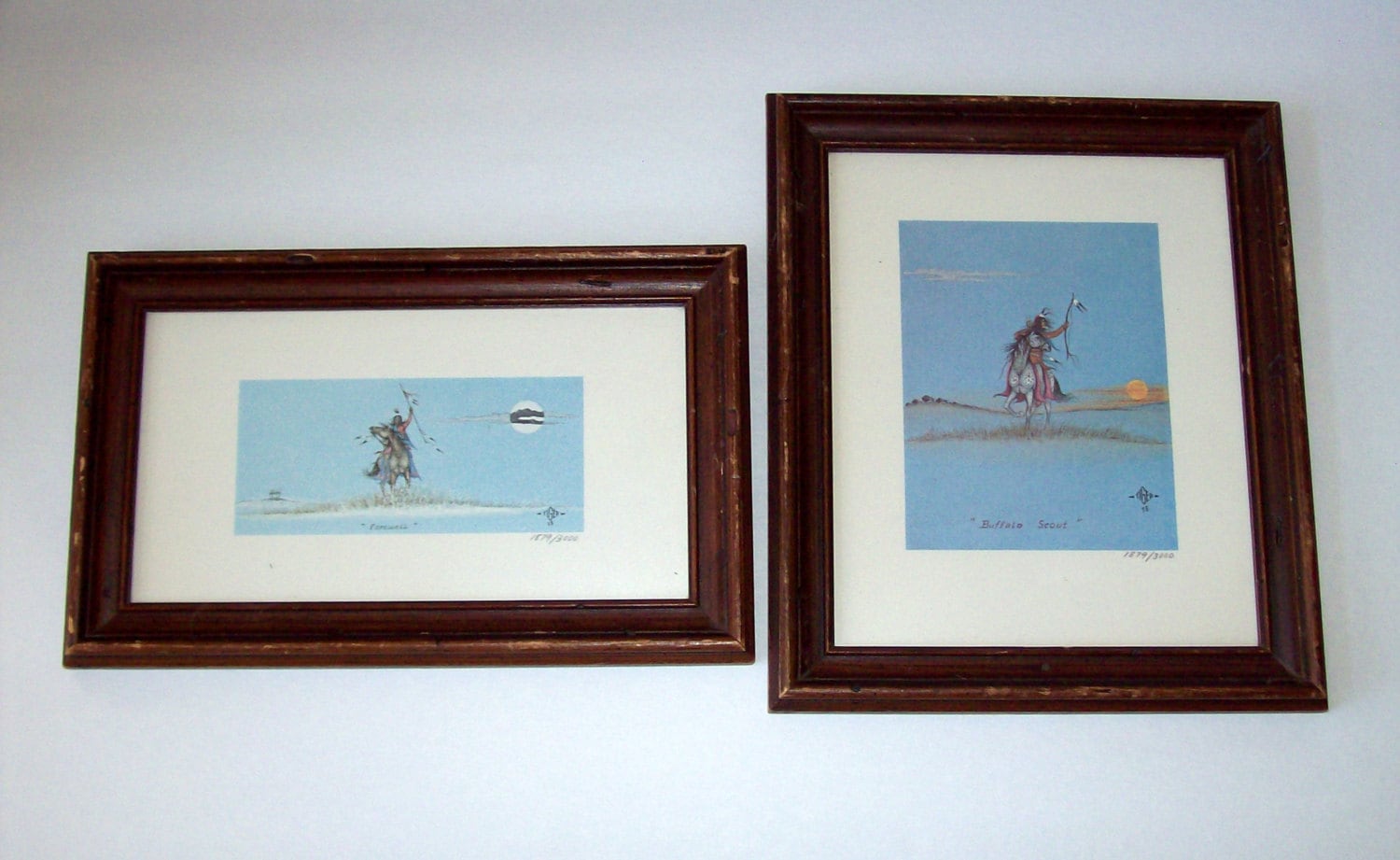 Native american art johnny tiger jr. limited edition prints Etsy