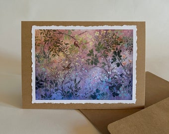 Perfume Garden greeting card