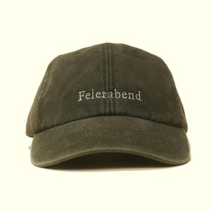 Feierabend Cap | Vintage Dad Hat Bestickt | Work Life Balance Geschenk | Unisex Kappe | After Work Style | Aperitivo Time Mütze