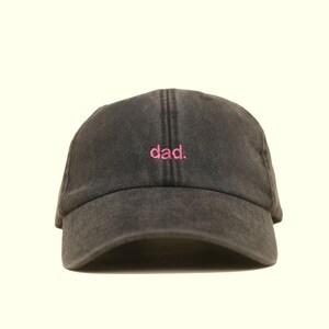 Bestickte dad Kappe | Personalisierte Cap mit Wunschtext | Bestickte Vintage Kappe | Unisex Baseball Cap |Geschenk für Sie & Ihn