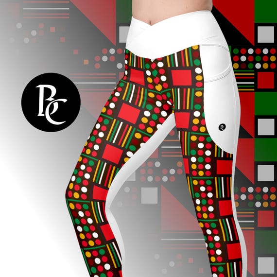 OEKO-TEX Eco-leggings Crossover With Pockets 