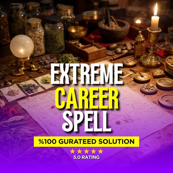 Powerful Career Success Spell – Transform Blocks into Promotion, Opportunity & Professional Growth
