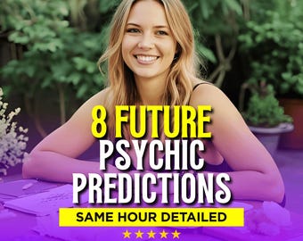 8 przyszłych przewidywań psychicznych, szczegółowy wgląd, energia miłości, kierunek kariery, jasne przesłania, szczere wskazówki