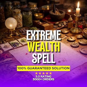 Powerful Wealth Binding Spell – Transform Financial Blocks into Abundance, Success & Money Flow