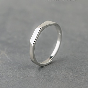 Gorgeous Unisex Jewelry 925 Solid Sterling Silver Ring | Handmade Modern Statement Ring