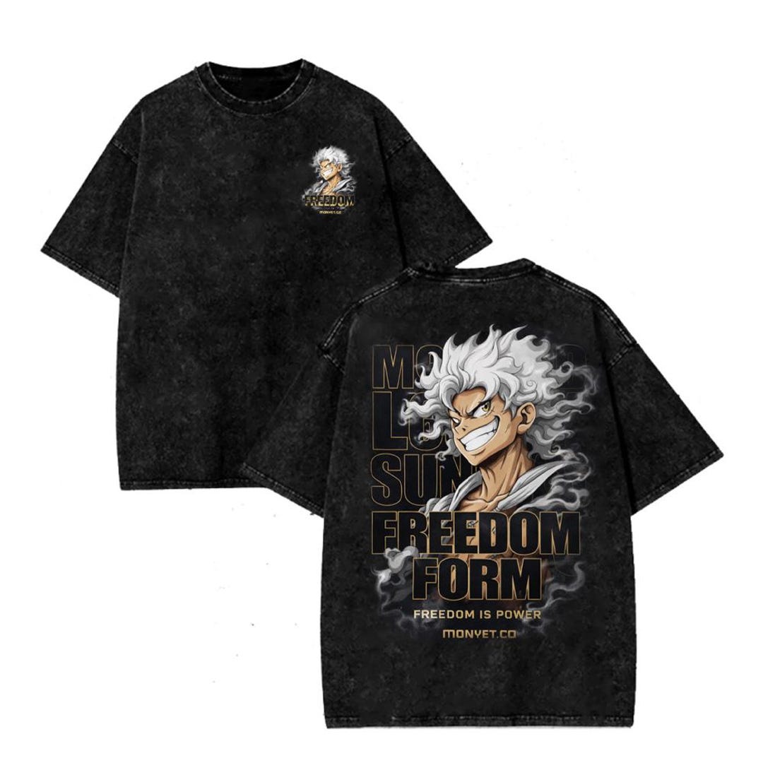 Freedom Form Channel Anime Graphic Tee, Freedom Form Design, Unisex Streetwear - Etsy