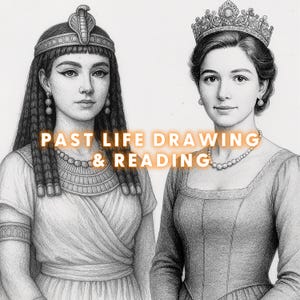 Past Life Drawing and Tarot Reading, Who was I in the past?, Psychic Reading, Draw My Soulmate, Discover Who You Were in Your Past Life