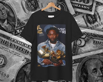 Kendrick Lamar Graphic Tee  Grammy Inspired Aesthetic, Hip Hop Streetwear Shirt, Rap Merch for Music Lovers