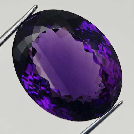 Spilla Da Cravatta Oro Con Zirconi Cubici Viola Ametista - EPTT503
