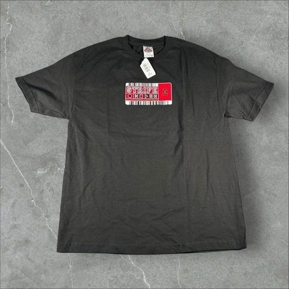 Vintage Strife Shirt Men XL Black 90s Straight Edge Hardcore Punk Victory Record