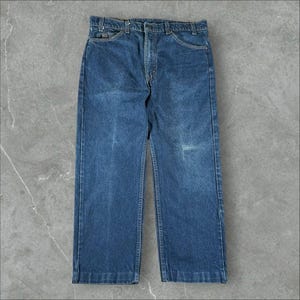 Vintage Levi&#39;s 505 Jeans Herren 38x30 Blau 80er 90er Jahre Orange Tab Made In USA Regular