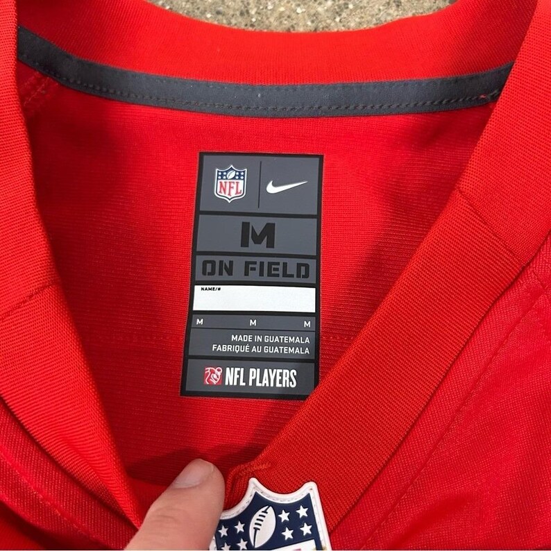 Nike Kansas City Chiefs Jersey Men Medium Red NFL Tyreek Hill #10 Onfield 647111 image 5