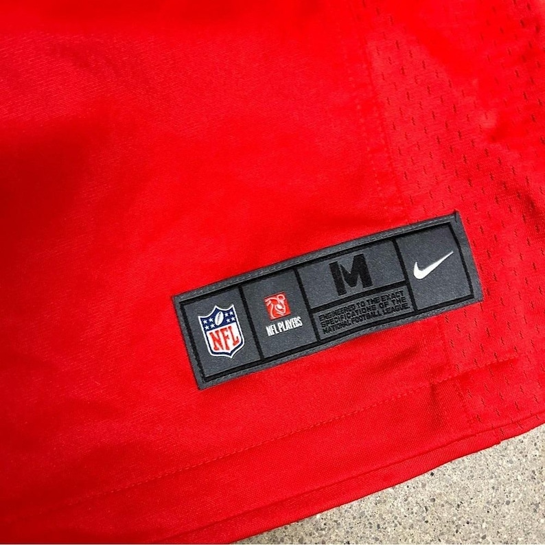 Nike Kansas City Chiefs Jersey Men Medium Red NFL Tyreek Hill #10 Onfield 647111 image 4