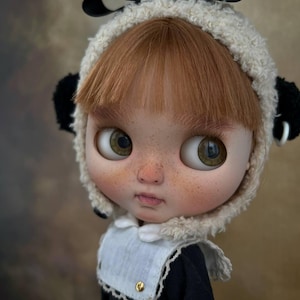 OOAK Custom Blythe Doll: Licca Body, Handcrafted Makeup